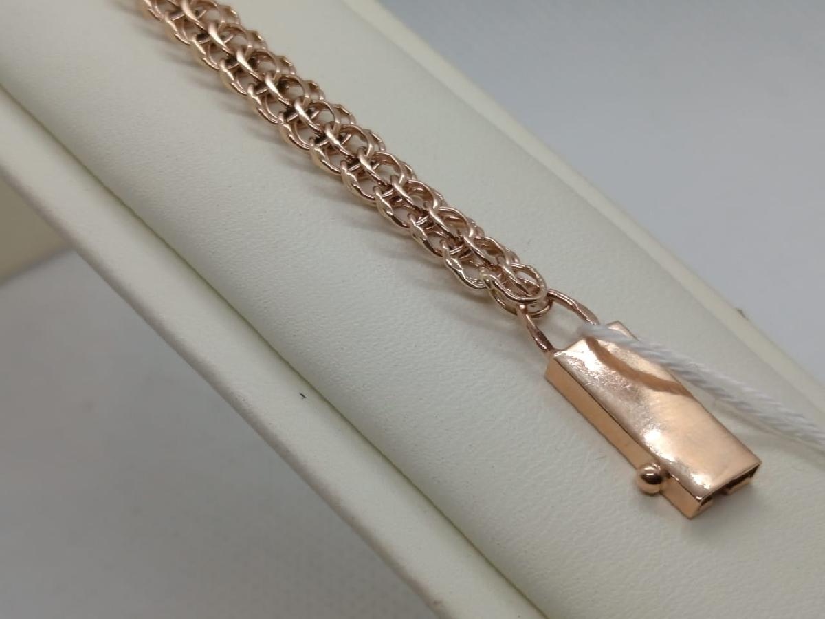 БРАСЛЕТ ПОЛНОВЕСНЫЙ Итальянка Au 585