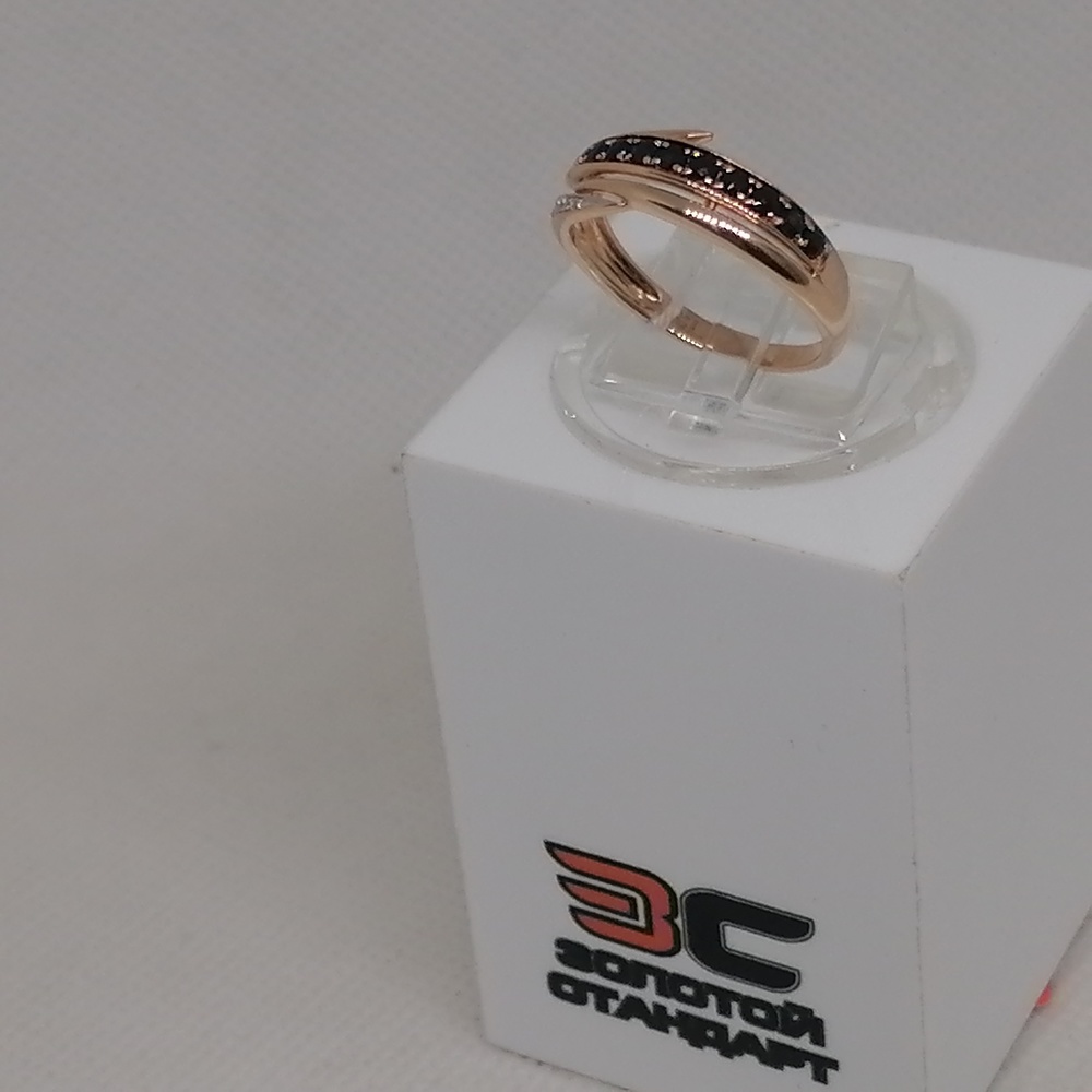 КОЛКМИ585 КОЛЬЦО С КАМНЯМИ (Au 585)