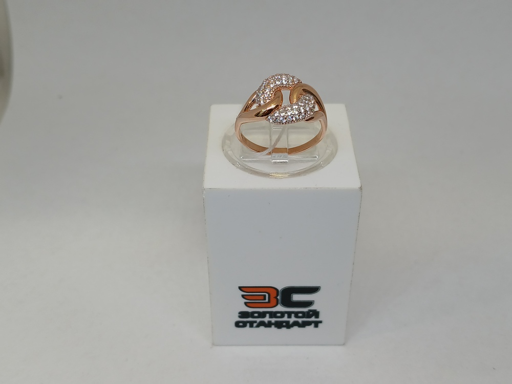 КОЛКМИ585 КОЛЬЦО С КАМНЯМИ (Au 585)