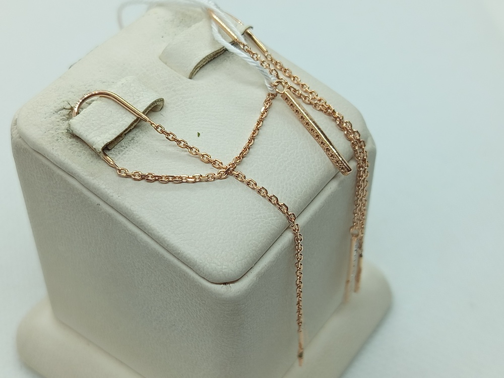 СПРО585 СЕРЬГИ ПРОДЕВКИ (Au 585)