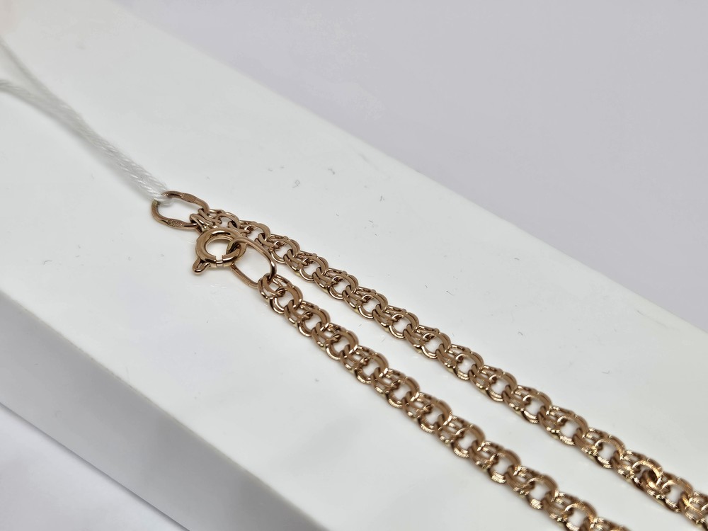 ЦЕПЬ ПОЛНОВЕСНАЯ Бисмарк (Au 585)