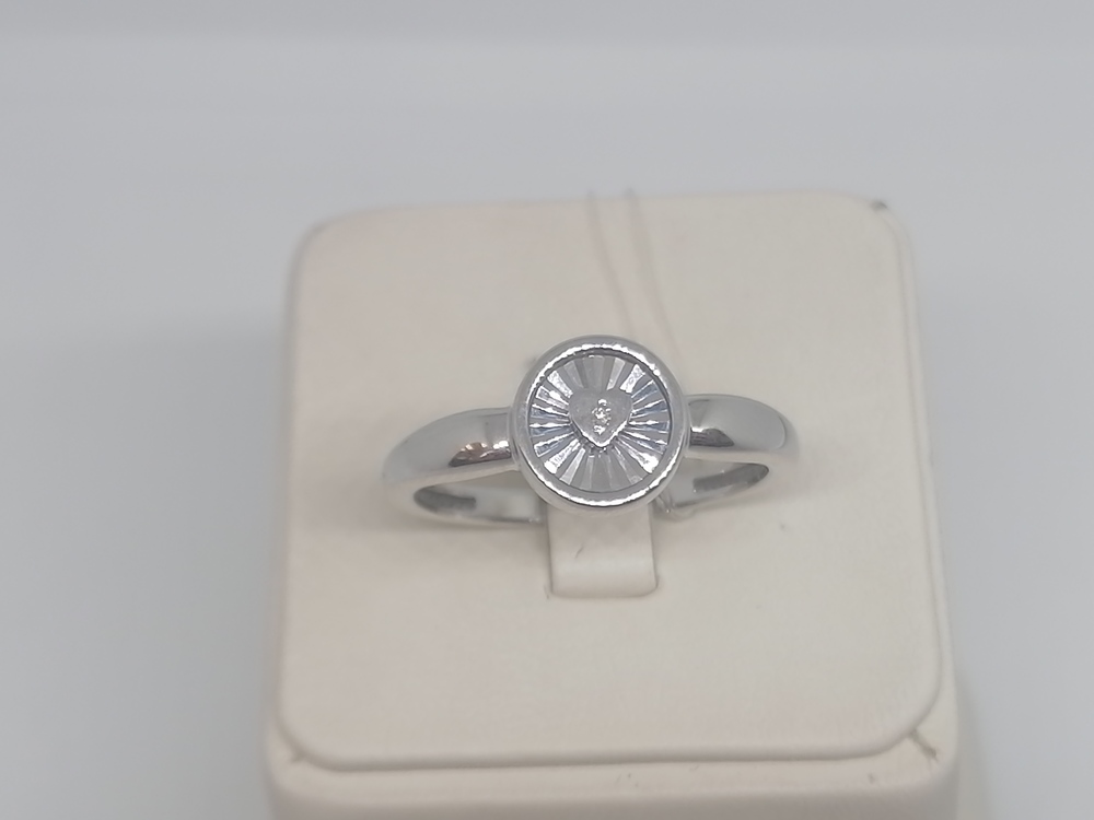 КОЛЬЦО БРИЛЛИАНТ (Ag 925)
