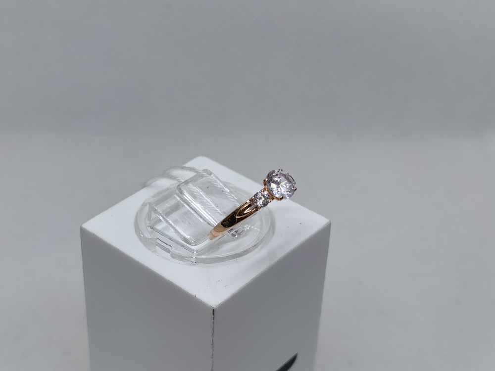 КОЛКМИ585 КОЛЬЦО С КАМНЯМИ (Au 585)