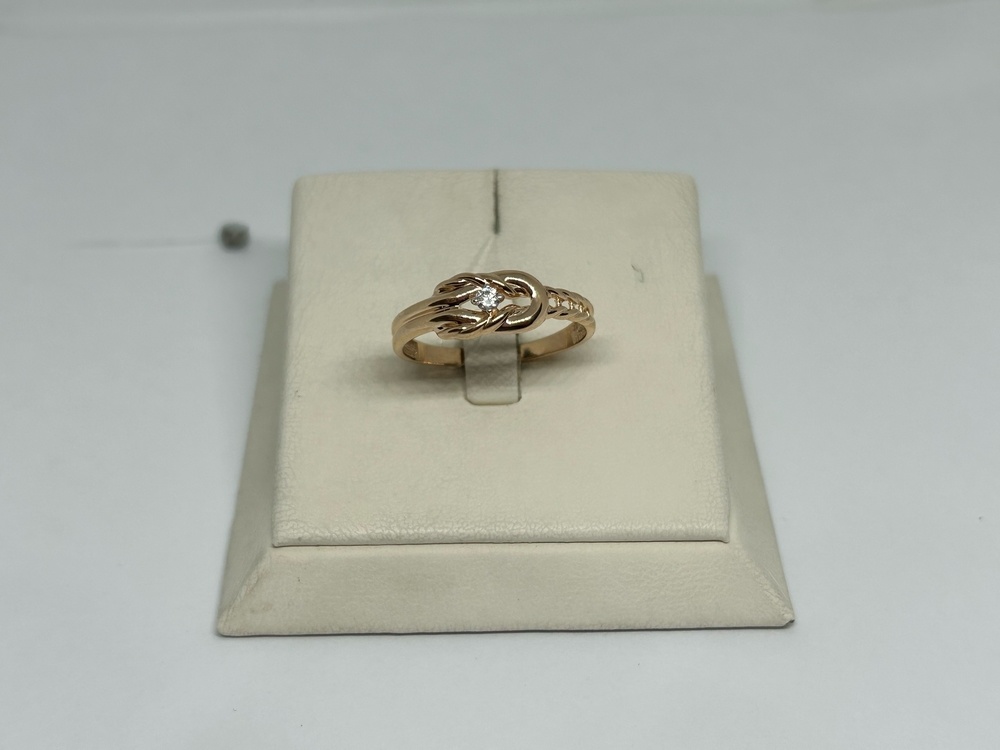 КОЛЬЦО С КАМНЕМ (Au 585)