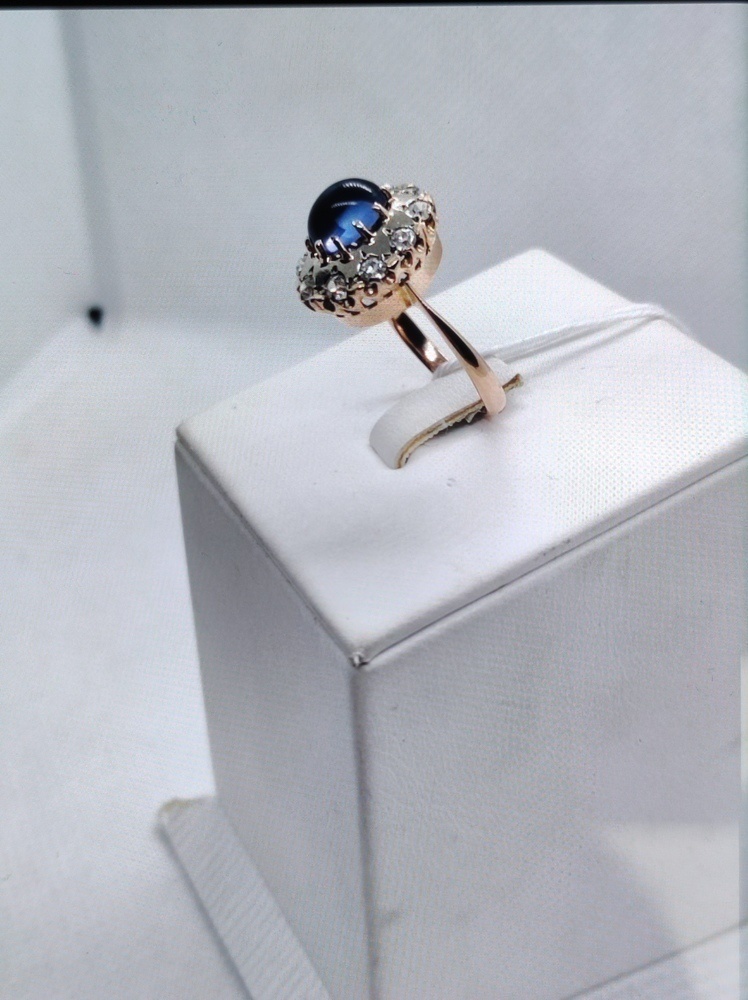 КОЛКМИ585 КОЛЬЦО С КАМНЯМИ (Au 585)