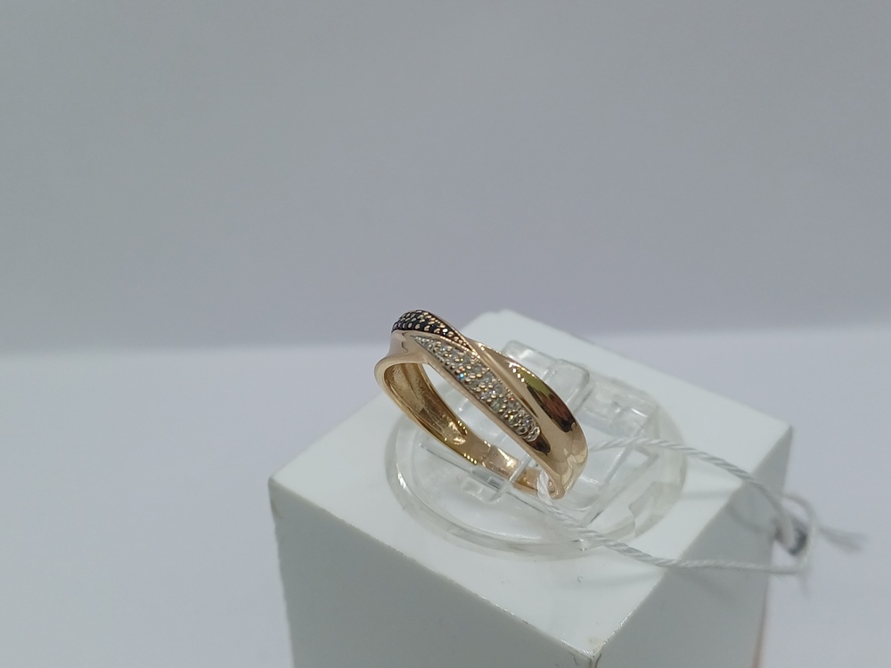 КОЛЬЦО БРИЛЛИАНТ Au 585