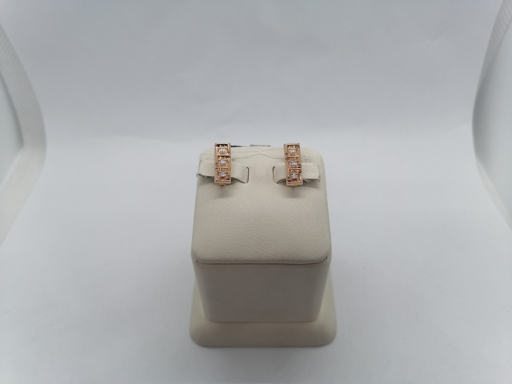 СЕРЬГИ С КАМНЯМИ (Au 585)