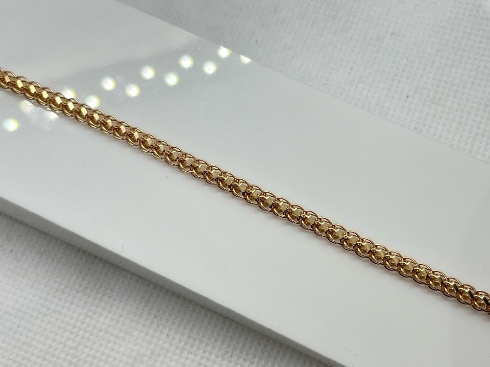 БРАСЛЕТ ПОЛНОВЕСНЫЙ Итальянка Au 585