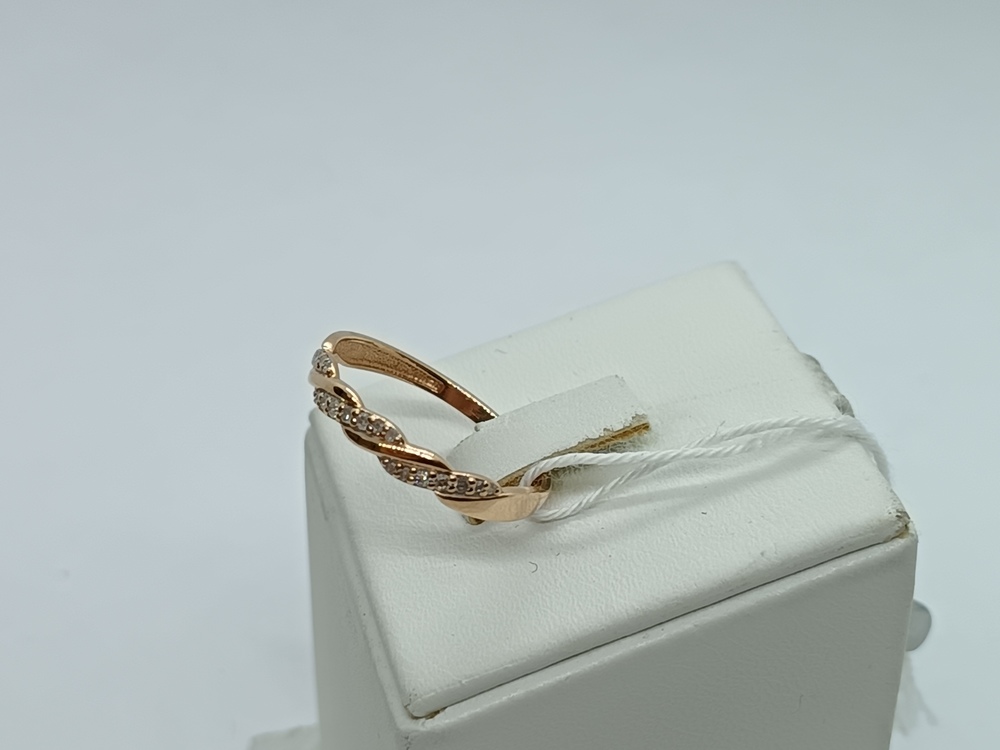 КОЛЬЦО БРИЛЛИАНТ Au 585