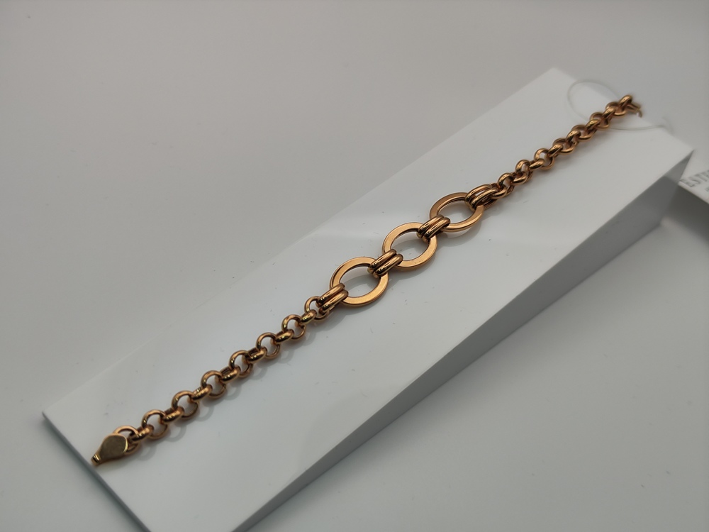 БРАСЛЕТ ПУСТОТЕЛЫЙ Фантазия (Au 585)