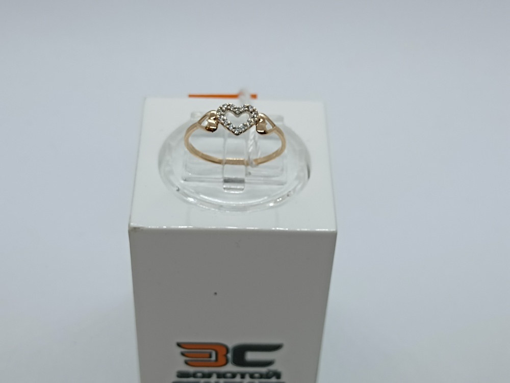 КОЛКМИ585 КОЛЬЦО С КАМНЯМИ (Au 585)