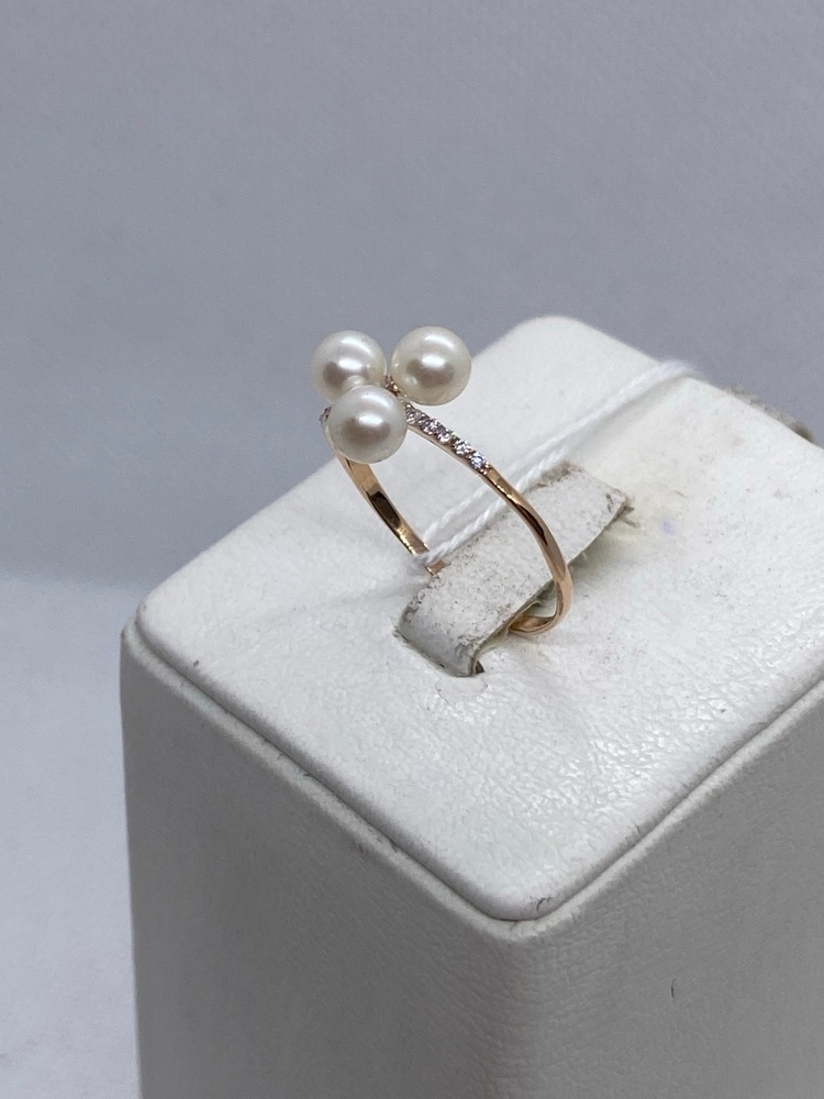 КОЛКМИ585 КОЛЬЦО С КАМНЯМИ (Au 585)