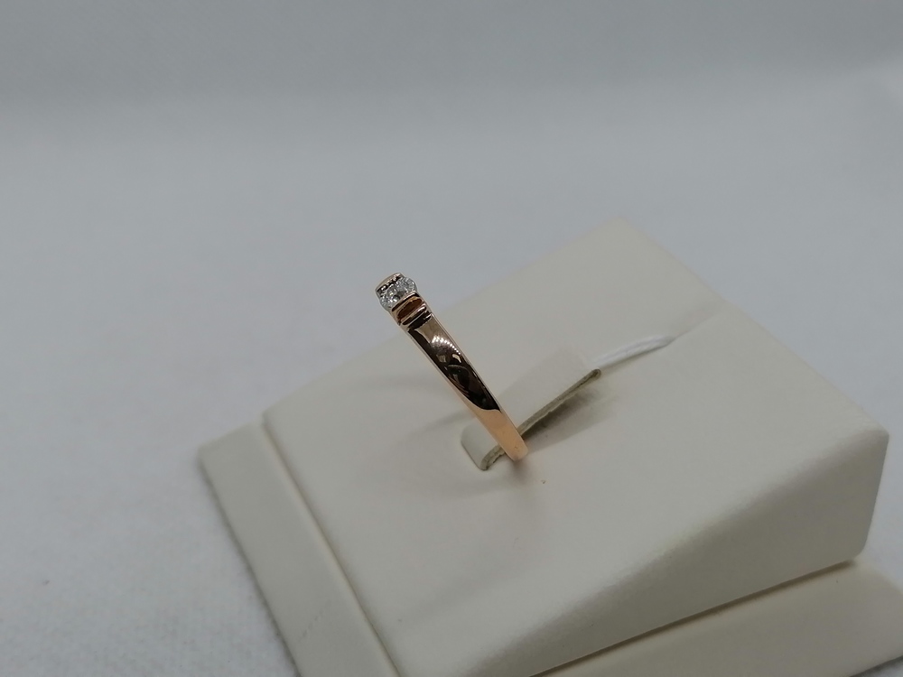 КОЛЬЦО БРИЛЛИАНТ Au 585