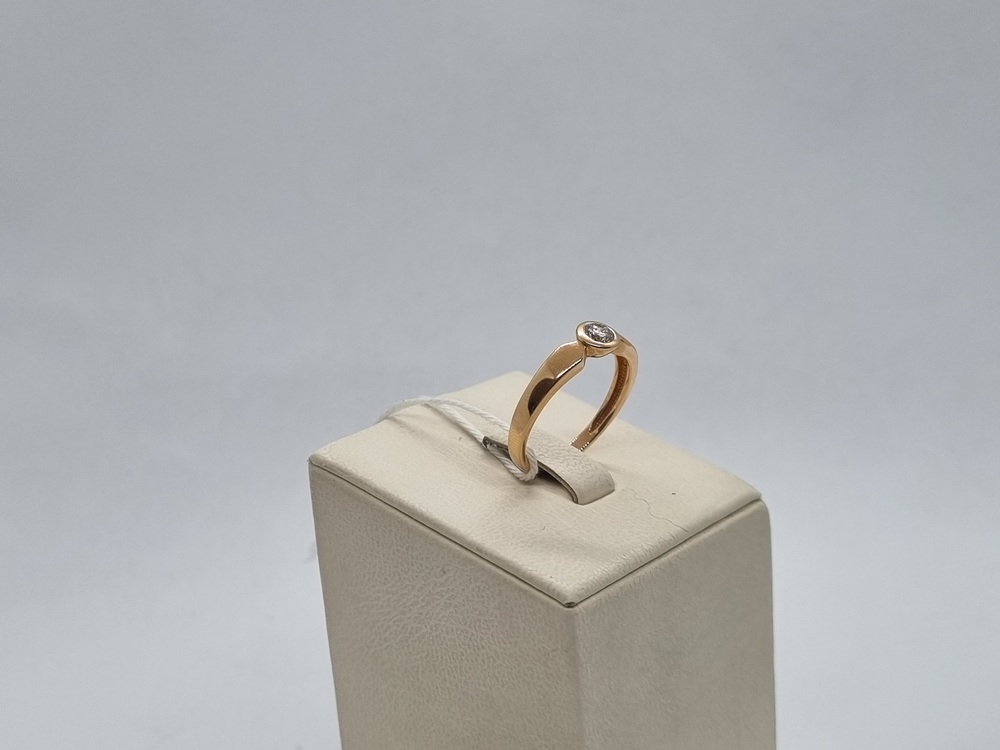 КОЛЬЦО БРИЛЛИАНТ Au 585