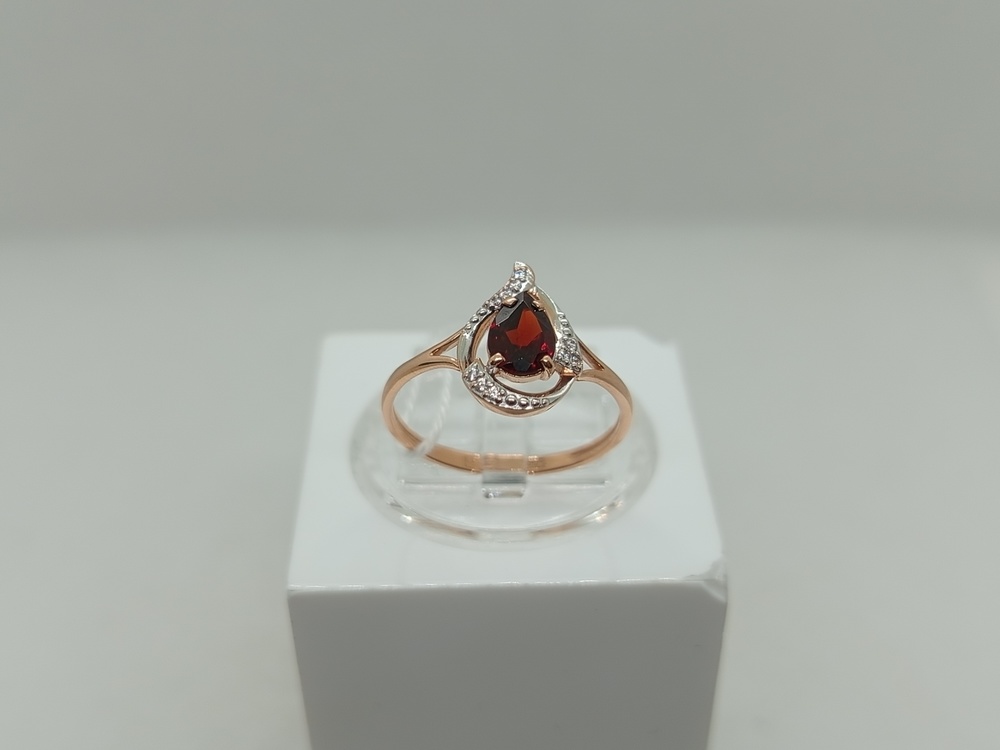 КОЛКМИ585 КОЛЬЦО С КАМНЯМИ (Au 585)