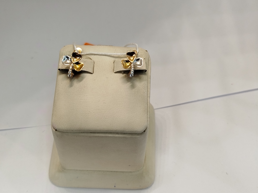 СЕРЬГИ С КАМНЯМИ (Au 375)