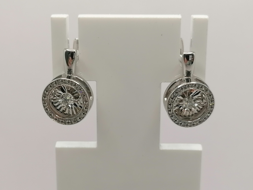 СЕРЬГИ БРИЛЛИАНТ (Au 585)