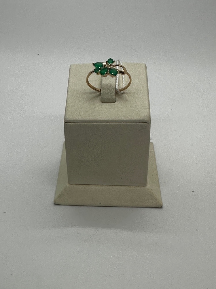 КОЛКМИ585 КОЛЬЦО С КАМНЯМИ (Au 585)