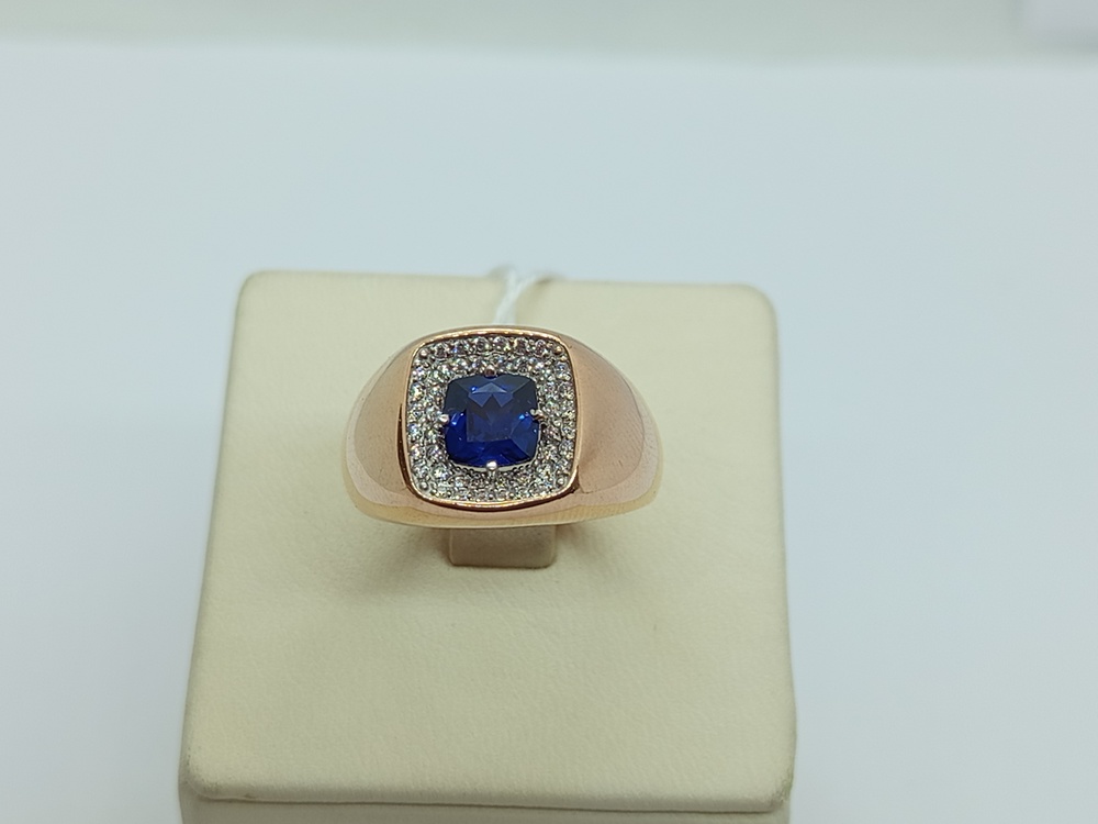 ПЕЧКМИ585 ПЕЧАТКА С КАМНЯМИ (Au 585)