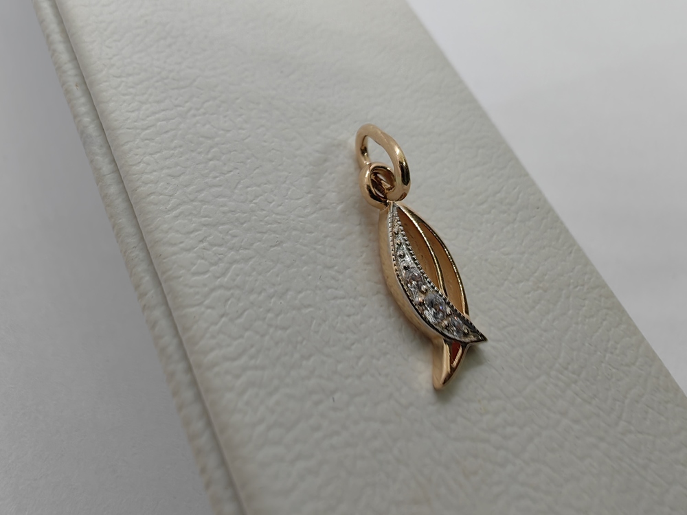 ПОДВЕСКА С КАМНЯМИ (Au 585)