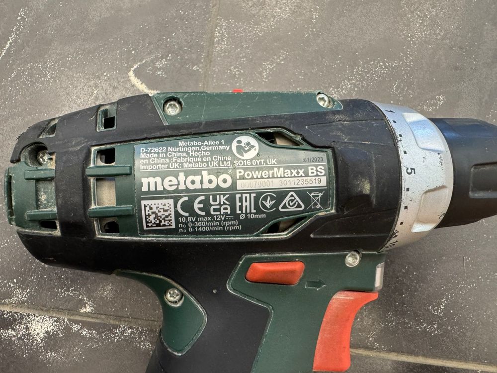 Шуруповерт Metabo POWERMAXX BS BASIC