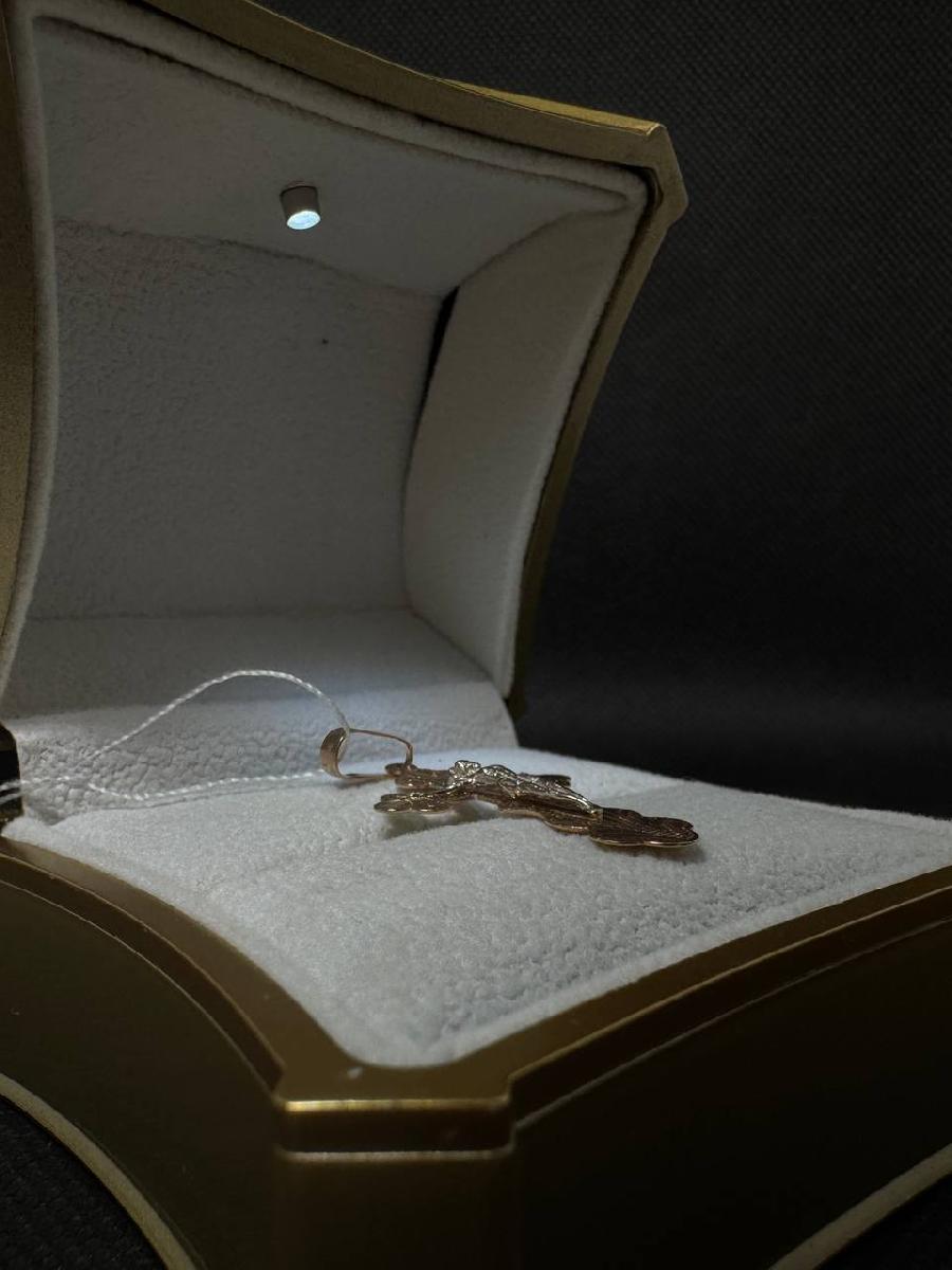 ПОДВЕСКА КРЕСТ без камня (Au 585)