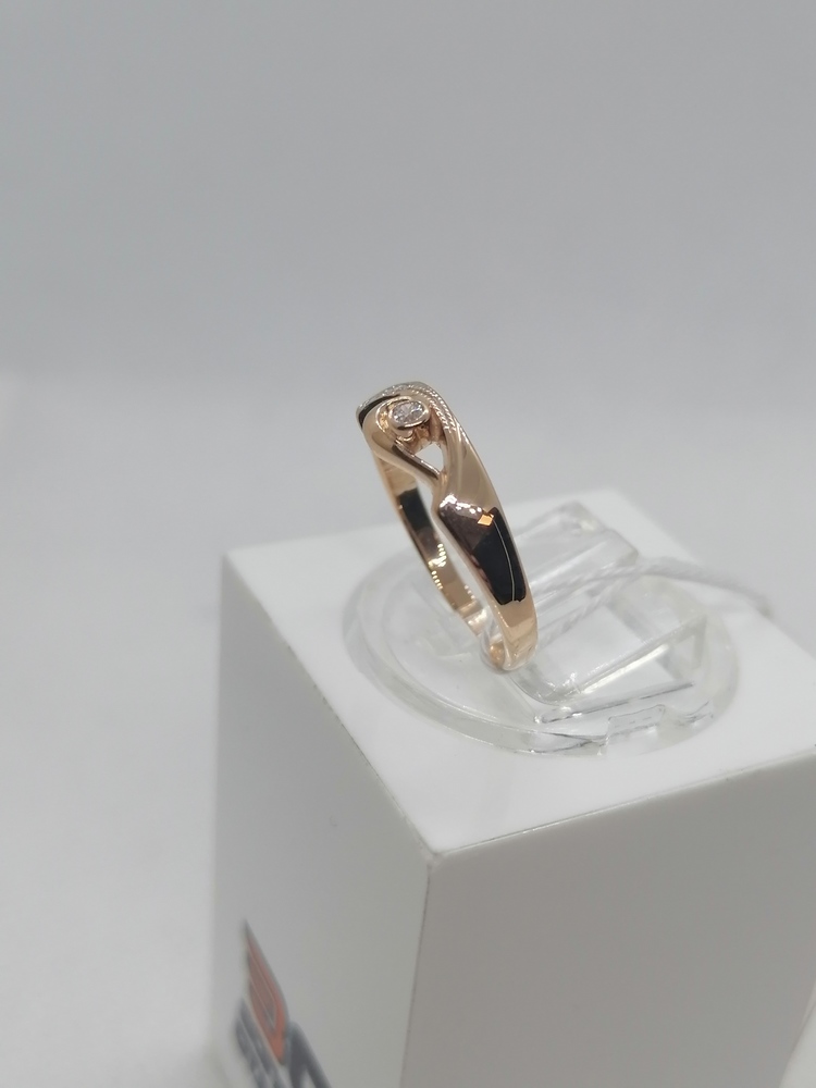 КОЛКМИ585 КОЛЬЦО С КАМНЯМИ (Au 585)