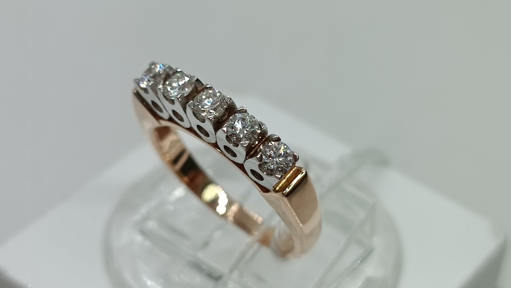 КОЛЬЦО БРИЛЛИАНТ Au 585