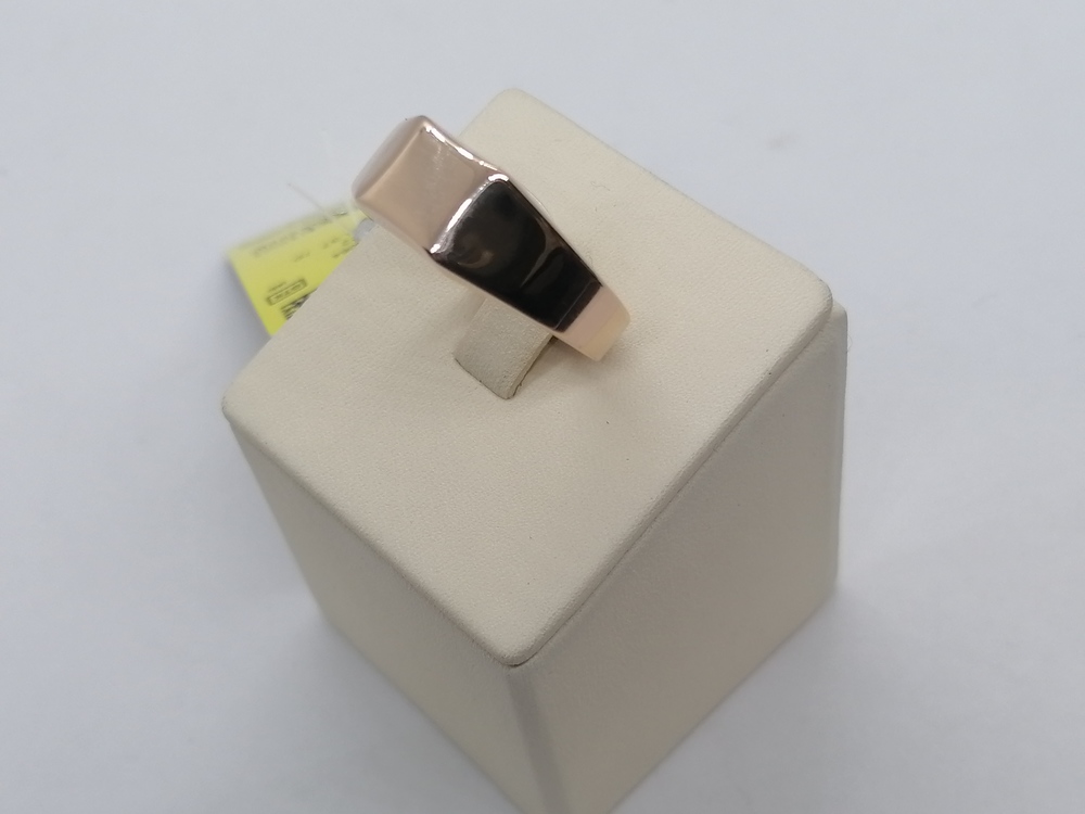 01-0064 КОЛЬЦО ПЕЧАТКА без камня (Au 585)