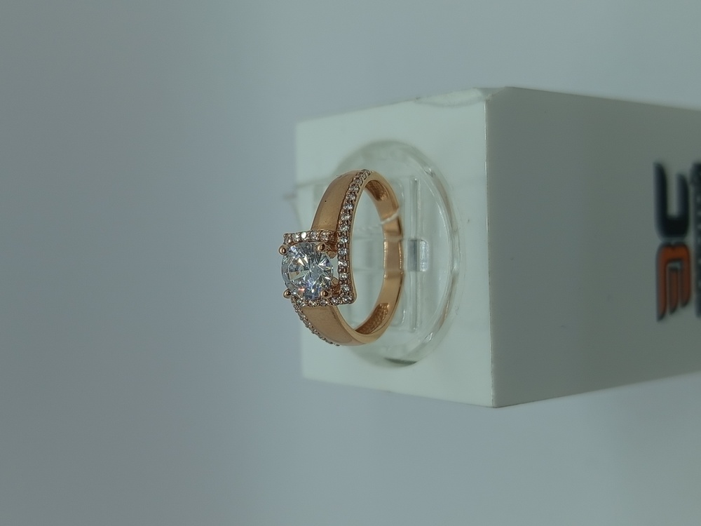 КОЛКМИ585 КОЛЬЦО С КАМНЯМИ (Au 585)