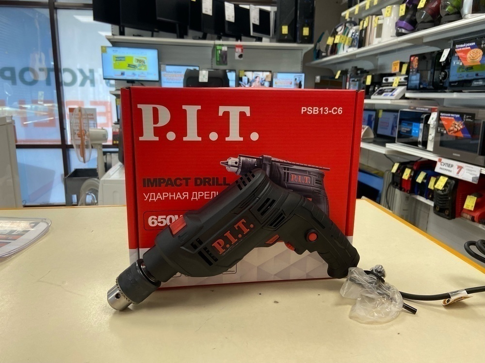 Дрель-ударная P.I.T. PSB13-C6