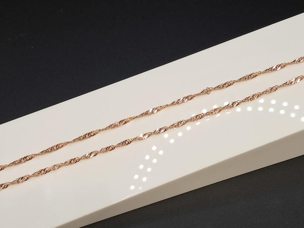 ЦЛСИ585 ЦЕПЬ ПОЛНОВЕСНАЯ Сингапур (Au 585)