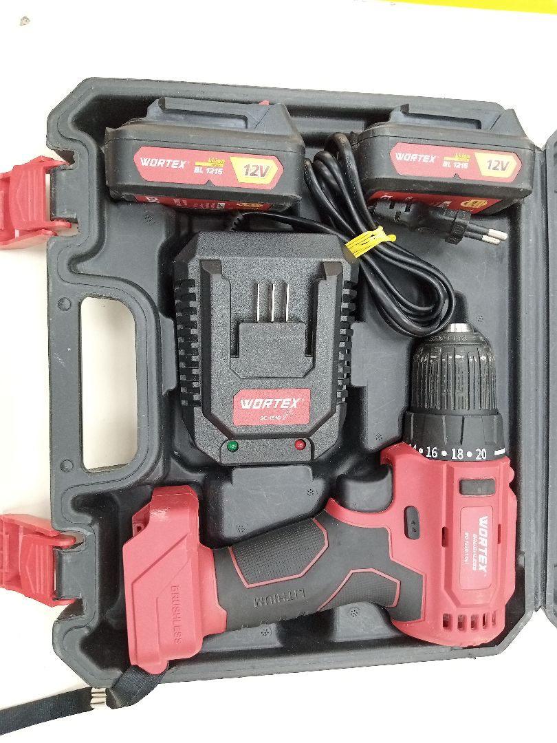 Дрель-шуруповерт Wortex BD 1220-1DLI