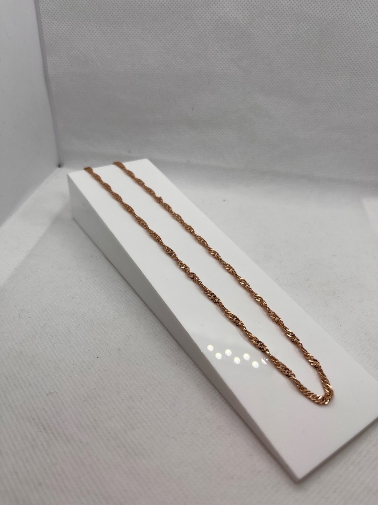 ЦЛСИ585 ЦЕПЬ ПОЛНОВЕСНАЯ Сингапур (Au 585)