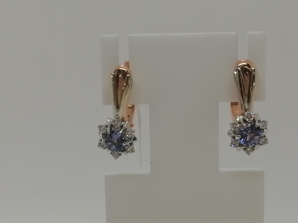 СЕРЬГИ БРИЛЛИАНТ (Au 585)