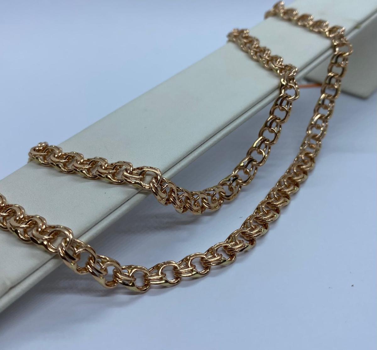 ЦЛБС585 ЦЕПЬ ПОЛНОВЕСНАЯ Бисмарк (Au 585)