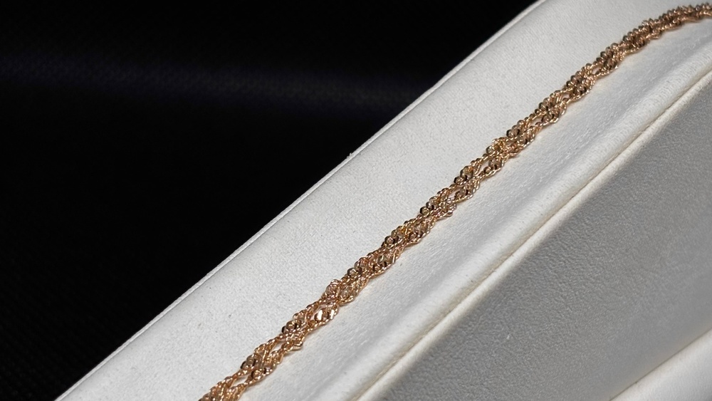 ЦЛСИ585 ЦЕПЬ ПОЛНОВЕСНАЯ Сингапур (Au 585)