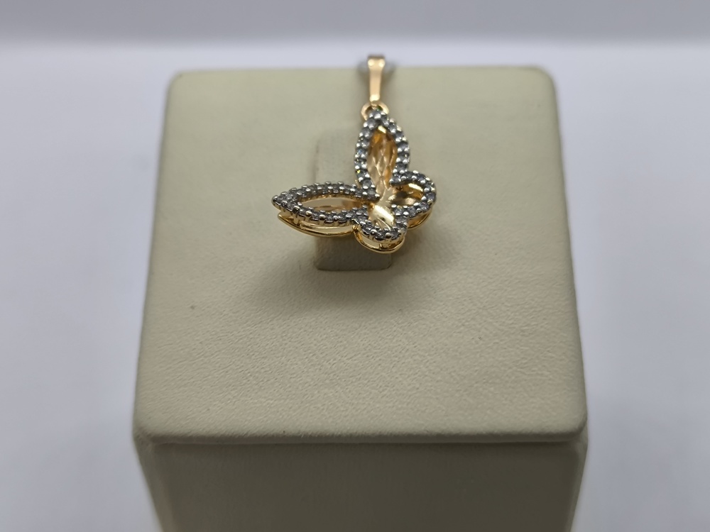 ПОДВЕСКА С КАМНЯМИ (Au 585)