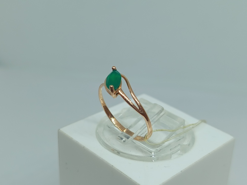 51-310-00974-2 КОЛЬЦО АГАТ (Au 585)