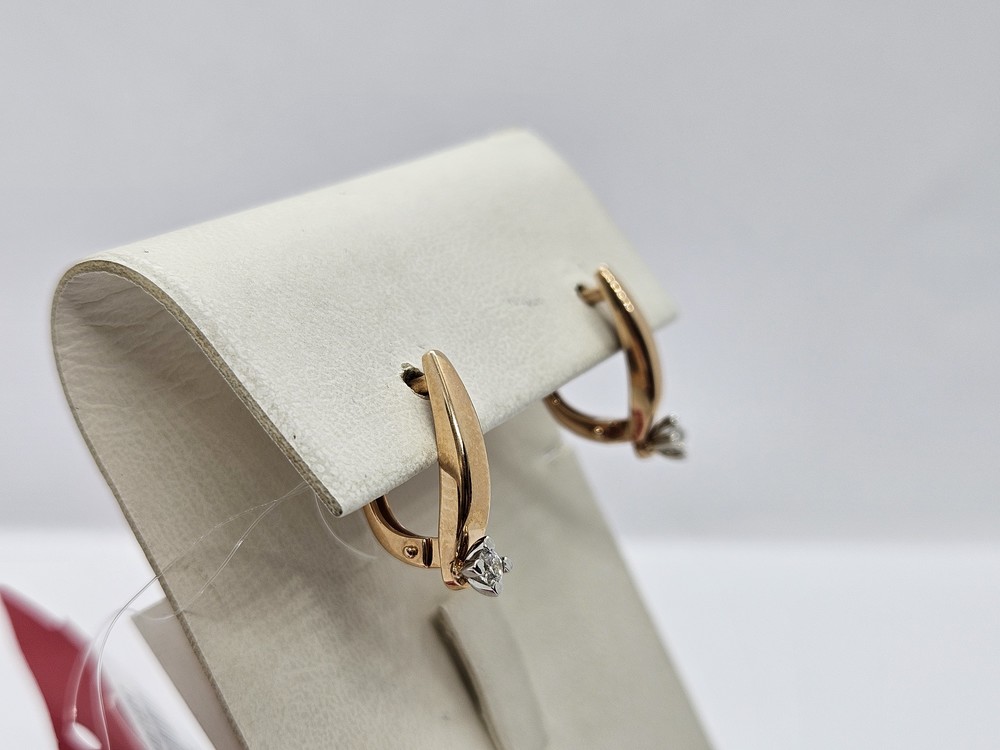 СЕРЬГИ БРИЛЛИАНТ (Au 585)