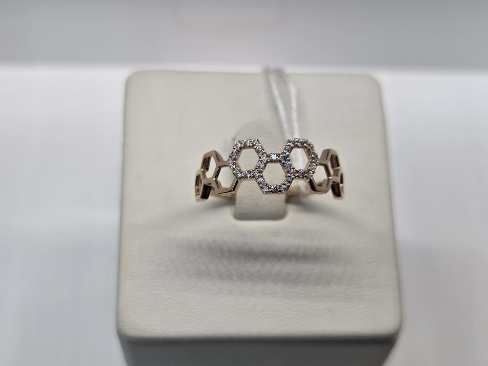 КОЛКМИ585 КОЛЬЦО С КАМНЯМИ (Au 585)