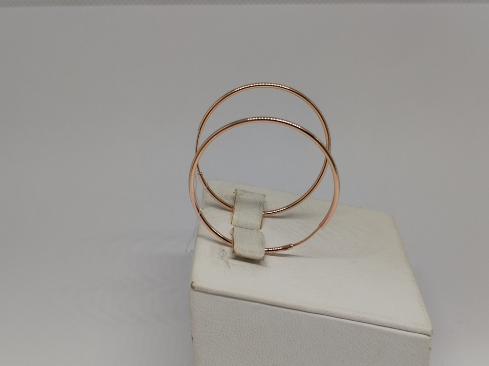 СЕРЬГИ КОНГО без камня (Au 585)