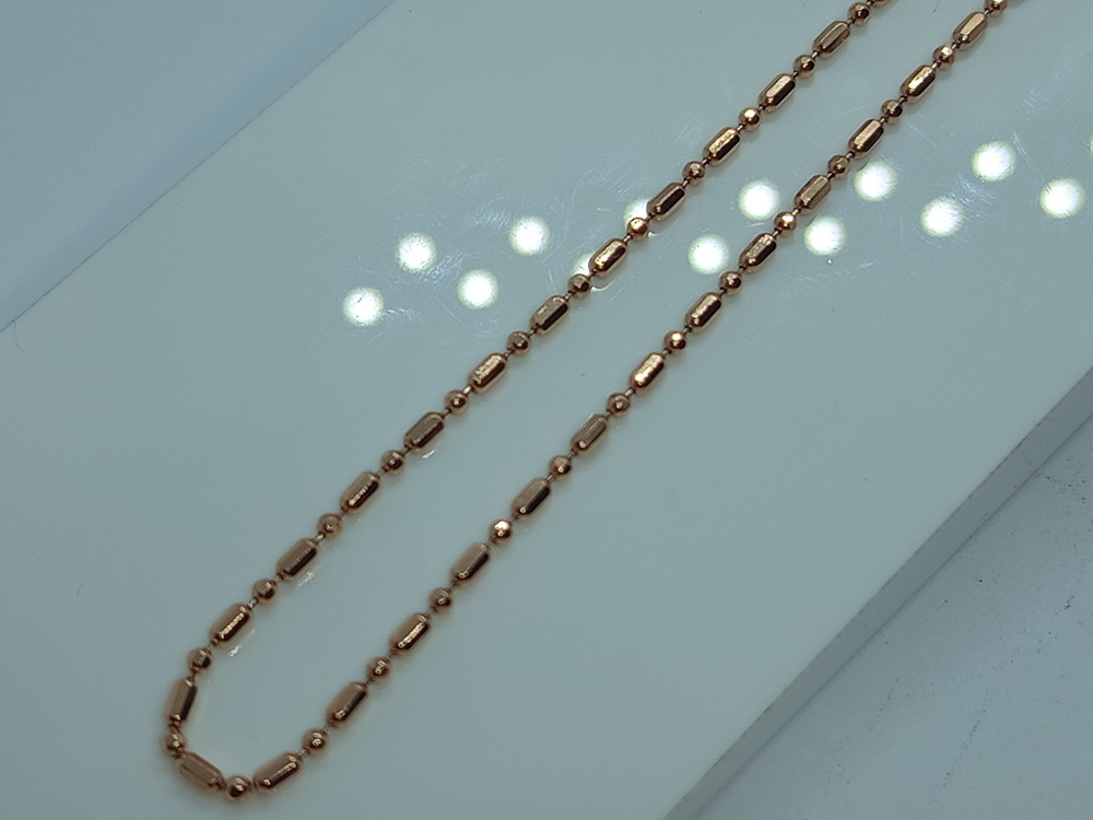 ЦЛПА585 ЦЕПЬ ПОЛНОВЕСНАЯ Перлина (Au 585)