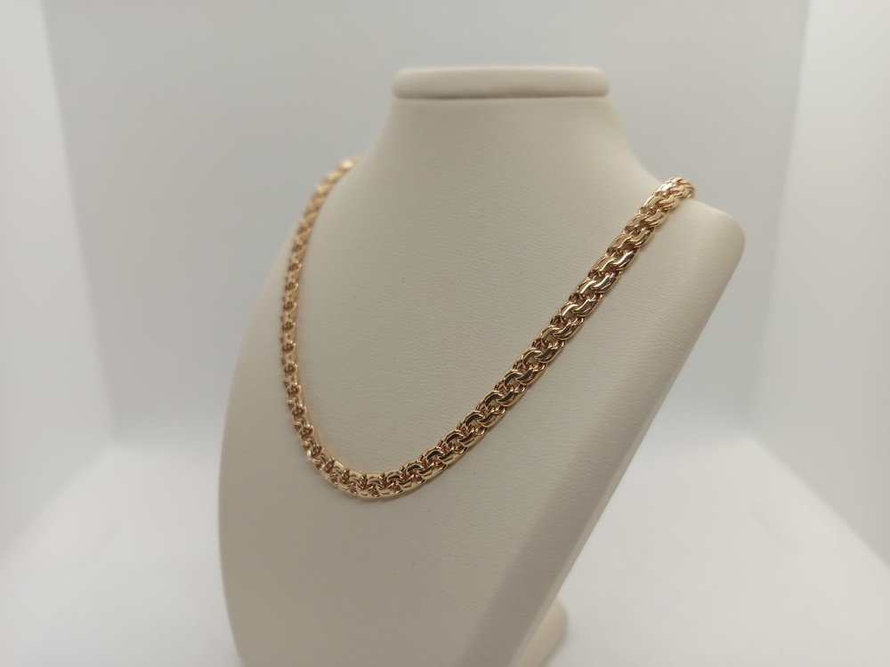 ЦЕПЬ ПОЛНОВЕСНАЯ Бисмарк (Au 585)