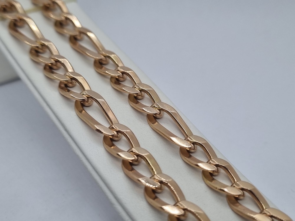 ЦЛФК585 ЦЕПЬ ПОЛНОВЕСНАЯ Фигаро(картье) (Au 585)