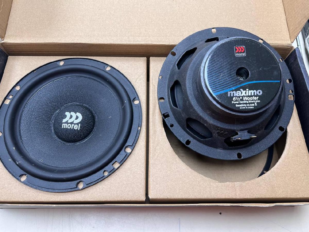 Автоакустика передняя Morel maximo woofer 6 1/2