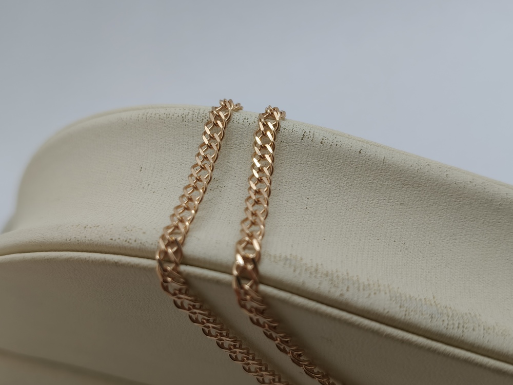 ЦЛР2585 ЦЕПЬ ПОЛНОВЕСНАЯ Ромб двойной (Au 585)