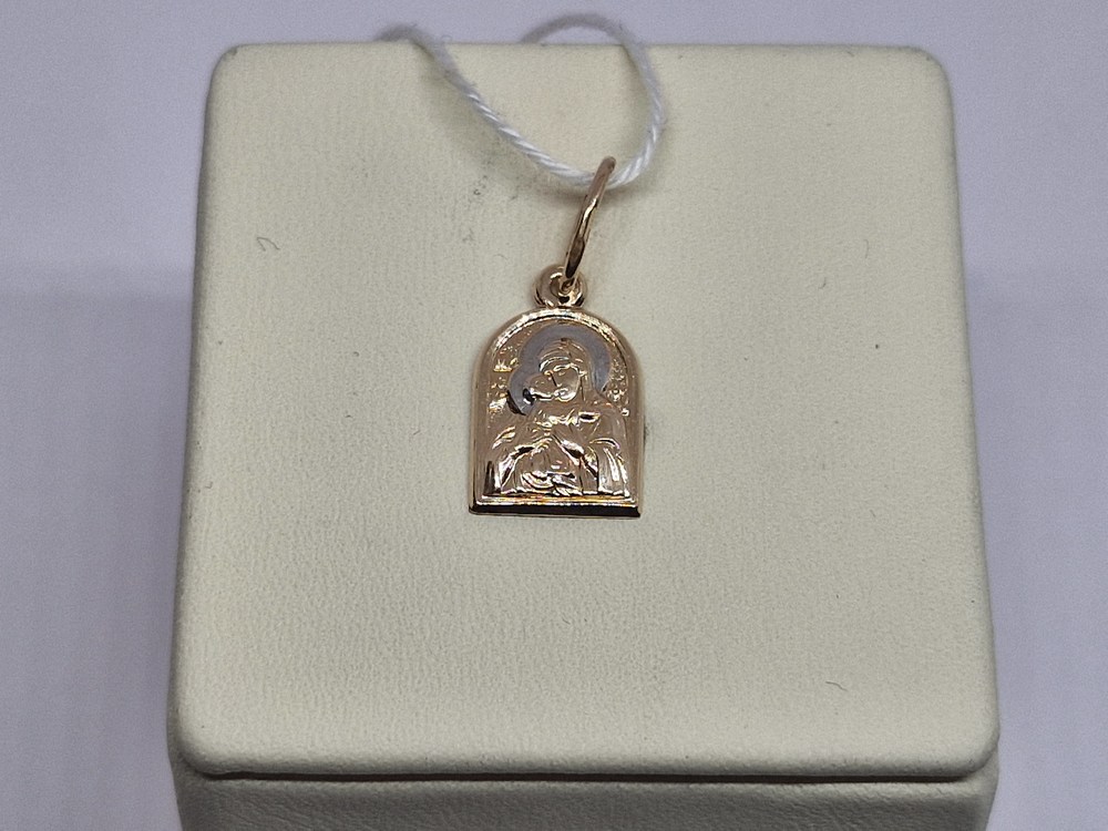 ПОДИБК585 ПОДВЕСКА ИКОНА БЕЗ КАМНЯ (Au 585)