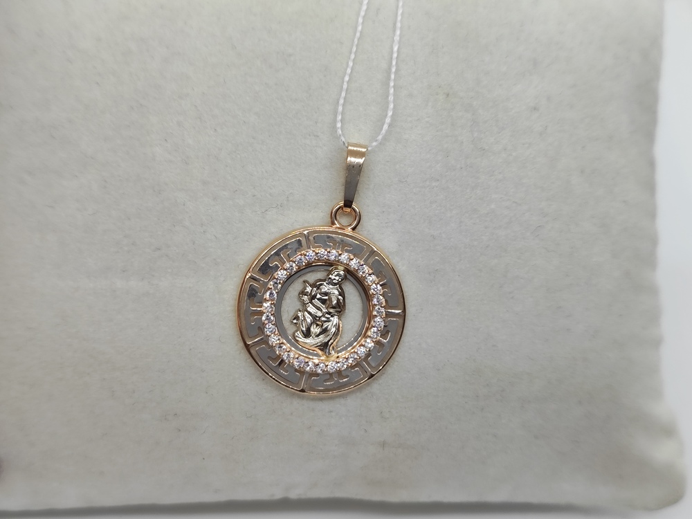 ПОДВЕСКА ЗНАК ЗОДИАКА ЛЕВ (Au 585)