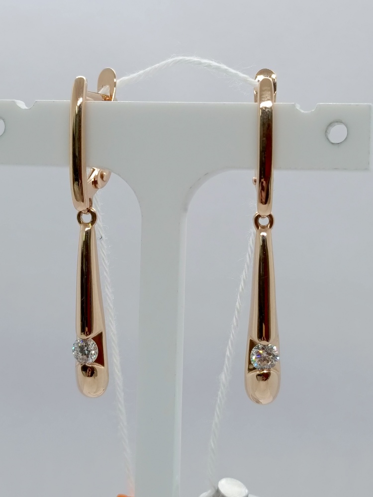 СЕРЬГИ БРИЛЛИАНТ (Au 585)